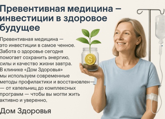 Что такое превентивная медицина?
