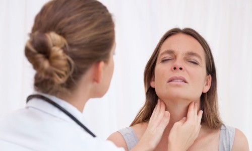 Возникновение шишки в горле Возникновение шишки в горле